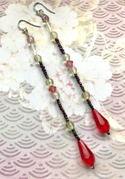 Long Bead Earrings - samanthajoyglass