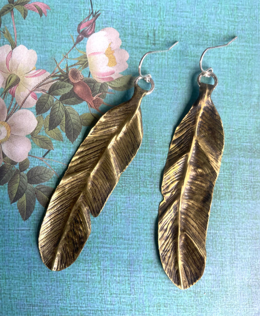Brass Feathers - samanthajoyglass