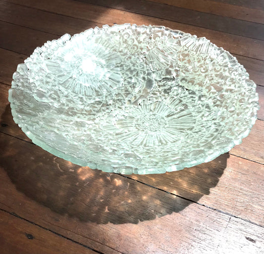 White Daisy Bowl - samanthajoyglass